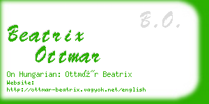 beatrix ottmar business card